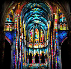 LUMINESCENCE spectacle cathédrale Saint André Bordeaux
