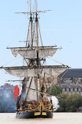 Frégate Hermione à Bordeaux