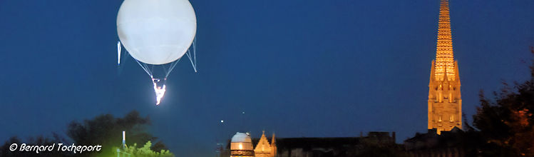 FAB 2026 - Maria en ballon dans le ciel bordelais | Photo Bernard Tocheport
