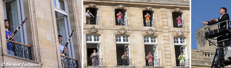FAB 2026 Ravel en ville place du Parlement à Bordeaux | Photo Bernard Tocheport