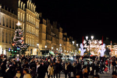Foule pour le marché de Noël sur les Allées de Tourny : 33-bordeaux.com