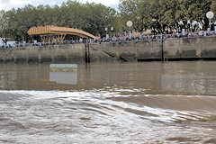 La Garonne et le pont Evento | 33-bordeaux.com