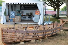 Restauration barque  Bordeaux Fête du fleuve 2015
