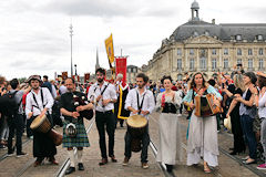 Bordeaux Pao Bran en ouverture de la parade des équipages | Photo Bernard Tocheport