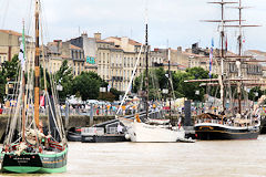 Figure de proue du Morgenster lors de la Tall Ship Regatta à Bordeaux | Photo Bernard Tocheport