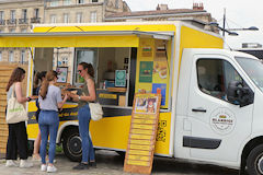 Food Truck Blandice à Bordeaux Fête le Vin 2024 | Photo Bernard Tocheport
