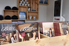 Albums BD Châteaux Bordeaux boutique Office du Tourisme | Photo Bernard Tocheport