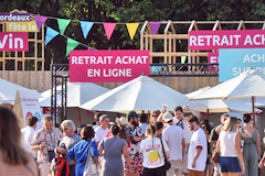 Retrait Pass Dégustation à Bordeaux Fête le Vin 2025 | Photo Bernard Tocheport