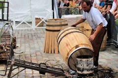 Bordeaux fête le vin 2014 : Fabrication d'une barrique