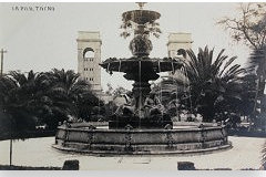 Fontaine onementale de TACNA au Pérou