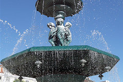 Fontaine à Lisbonne - Portugal