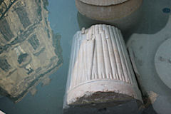 Fontaine Retour d'Egypte en morceaux au fond de son bassin du cours Victor Hugo | Photo 33-bordeaux.com