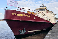 Bordeaux bateau Marco Polo au ponton d'honneur | Photo Bernard Tocheport