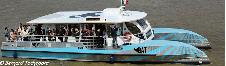 BATCUB catamaran hybride de Bordeaux