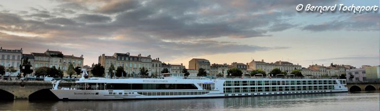 Scenic Diamond bateau de croisières à Bordeaux