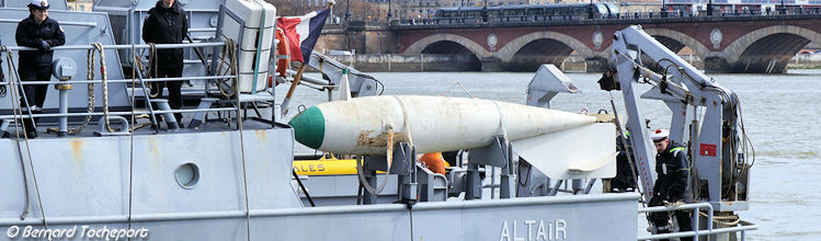 M771 Altaïr Marine Nationale remorqueur sonars | Photo Bernard Tocheport