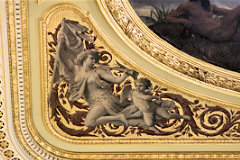Grand Théâtre de Bordeaux, élément restauré du plafond salle des concerts | Photo 33-bordeaux.com