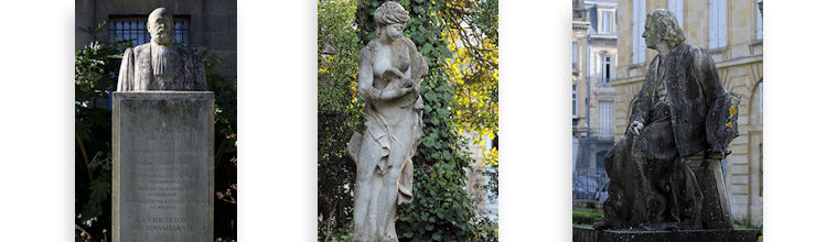 Bandeau souscription restauration 3 statues