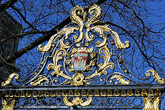 Armoiries et dorures Jardin public de Bordeaux |  photo 33-bordeaux.com