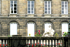 Terrasse et statue Jardin public de Bordeaux |  photo 33-bordeaux.com