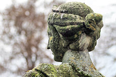 Détail de la statue de Junon au Jardin public de Bordeaux | Photo Bernard Tocheport