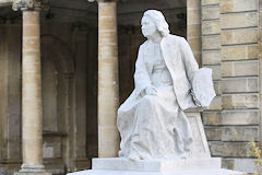 Statue de Rosa Bonheur au Jardin public de Bordeaux après sa restauration de 2018 | Photo Bernard Tocheport