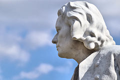 Détail statue de Rosa Bonheur au Jardin public de Bordeaux | Photo Bernard Tocheport