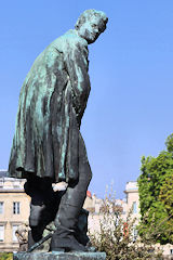 Statue Carle Vernet de Raymond Martin au Jardin public de Bordeaux | Photo Bernard Tocheport