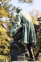 Statue du peintre Carle Vernet au Jardin public de Bordeaux | Photo Bernard Tocheport