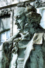 Détail statue du peintre Goya au Jardin public de Bordeaux | Photo Bernard Tocheport