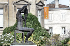 Statue réalisée par Bernd Stöcker au Jardin public de Bordeaux | Photo Bernard Tocheport