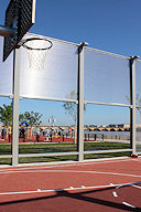 Bordeaux : terrain de basket parc des Sports Saint Michel