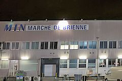 M.I.N Marché de Brienne à Bordeaux la nuit  |  photo 33-bordeaux.com