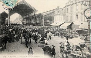 Les Halles des Capucins dans les années 1900