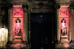 Bordeaux vision nocturne portique du Palais Rohan | Photo Bernard Tocheport