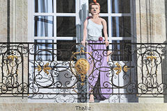 Bordeaux représentation de Thalie au balcon de la bourse | Photo Bernard Tocheport