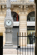 Bordeaux l'horloge place de la comédie depuis le Grand Théâtre | Photo Bernard Tocheport