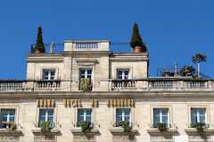 Balcons et toits terrasses du Grand Hôtel de Bordeaux Intercontinental place de la Comédie | Photo Bernard Tocheport