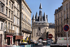 Bordeaux le stravaux de rénovation de la place du Palais | Photo Bernard Tocheport