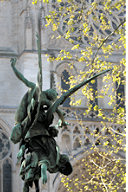 Bordeaux Gloria Victis place Jean Moulin, la Gloire prenant son envol | Photo Bernard Tocheport