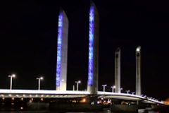 Mise en lumière du pont Chaban Delmas  | 33-bordeaux.com