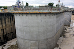 Construction embase  pont Bacalan Bastide à Bordeaux | 33-bordeaux.com