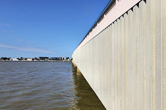 Bordeaux pont Simone Veil depuis la rive droite | Photo Bernard Tocheport