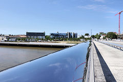 Bordeaux perspective depuis le pont Simone Veil | Photo Bernard Tocheport