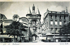 Ancienne carte Postale de la Grosse Cloche à Bordeaux