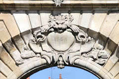 Bordeaux 1748 date de construction de la Porte Dijeaux | Photo Bernard Tocheport