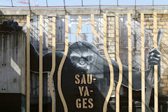 Sauvages, oeuvre bâtiment Darwin à Bordeaux | Photo 33-bordeaux.com