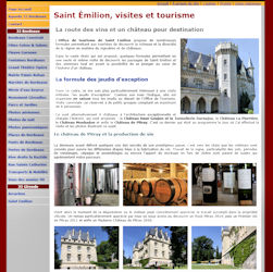 La route des vins de Saint Emilion et visite du Château de Pitray