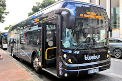 Bordeaux essai du  Bus électrique Bluebus version 12 mètres | photo Bernard Tochaport