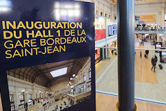 Inauguration du Hall 1 gare Saint Jean le 23 janvier 2017 | photo 33-bordeaux.com